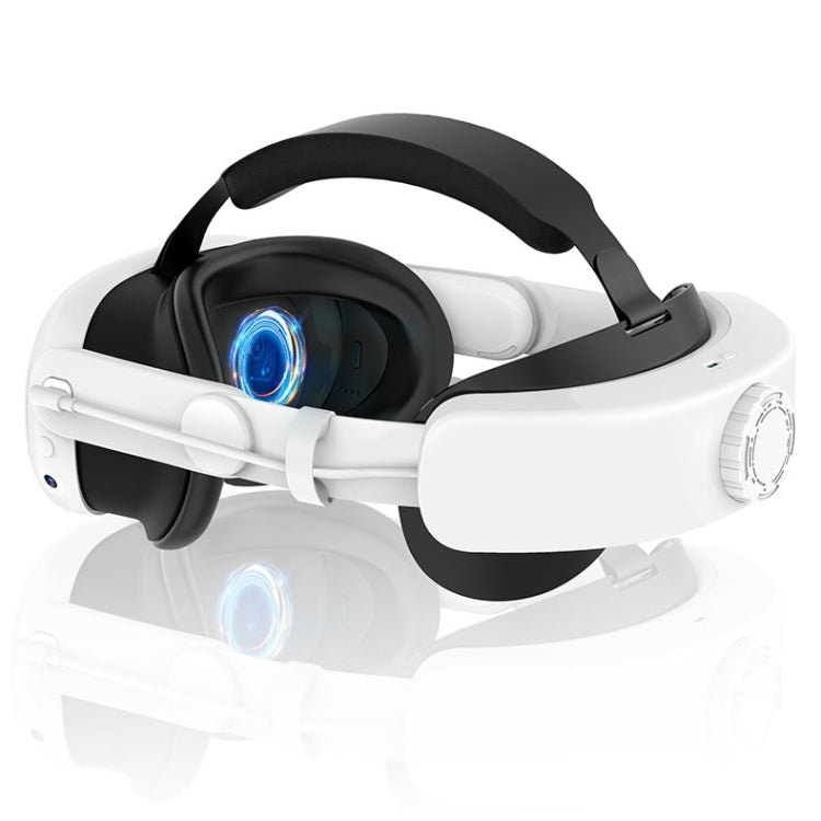 For Meta Quest 3 Rechargeable Headband Adjustable Headstrap Built In 6000mAh Battery Reluova