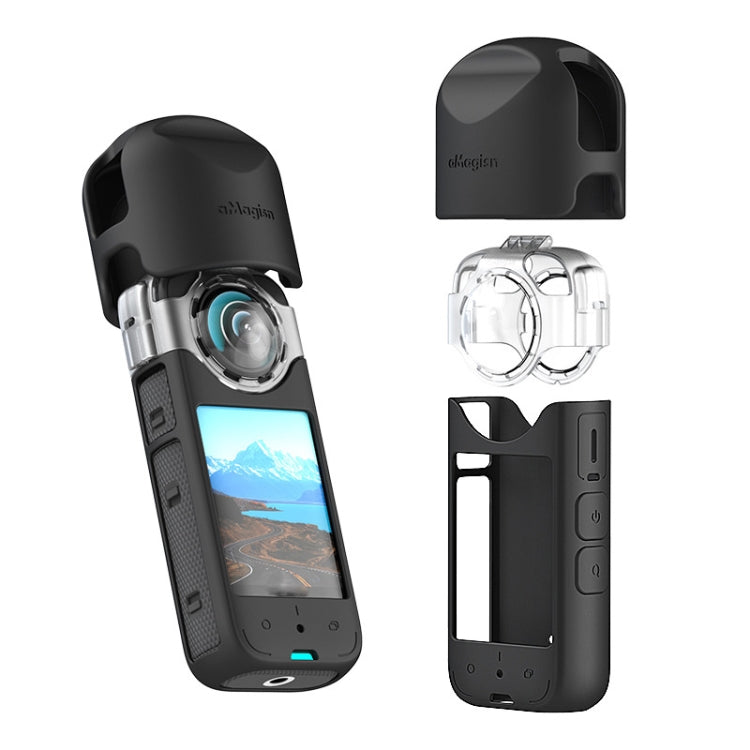 For Insta360 X3 AMagisn Protective Camera Accessories