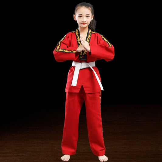 Men And Women Child Adult Cotton Taekwondo Clothing Training Uniforms My Store