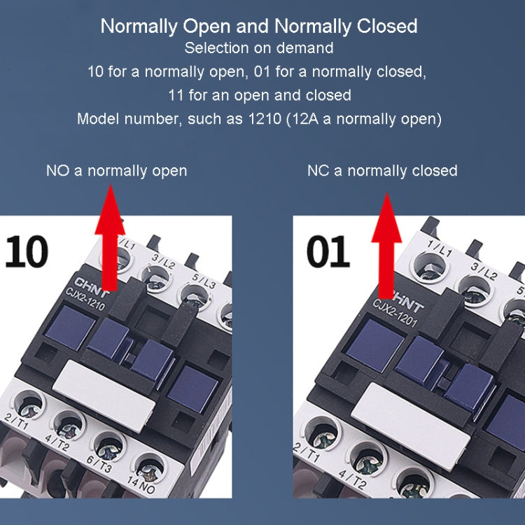 220V Silver Alloy Contacts Multi-Purpose Single-Phase AC Contactor Reluova