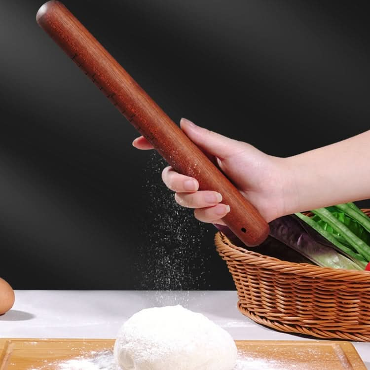 Home Wooden Rolling Pin Nonstick Red Sandalwood Rolling Stick Reluova