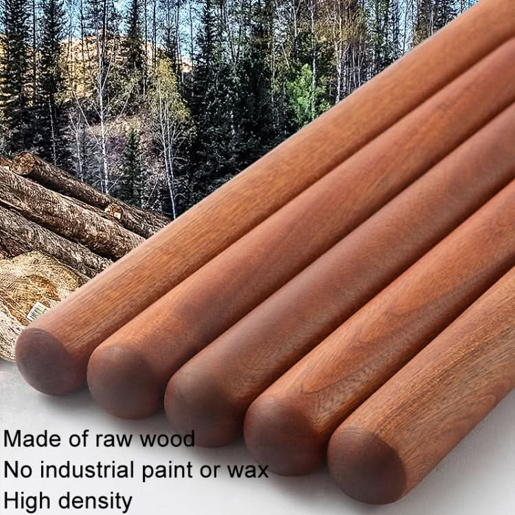 Home Wooden Rolling Pin Nonstick Red Sandalwood Rolling Stick Reluova