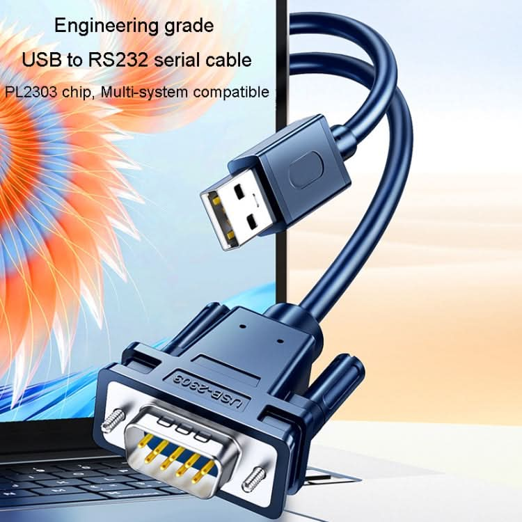 JINGHUA USB To RS232 Serial Cable DB9 Pin COM Port Computer Converter My Store