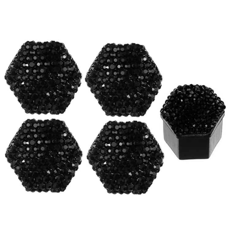 21pcs/set Diamond-encrusted Wheel Caps Tire Screw Protective Covers-Reluova