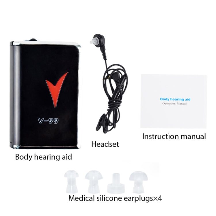 V99 Box Sound Amplifier Aid Hearing Aid Earphone My Store