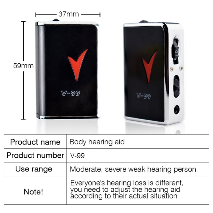 V99 Box Sound Amplifier Aid Hearing Aid Earphone My Store