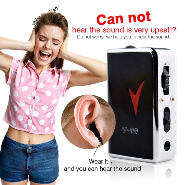 V99 Box Sound Amplifier Aid Hearing Aid Earphone My Store