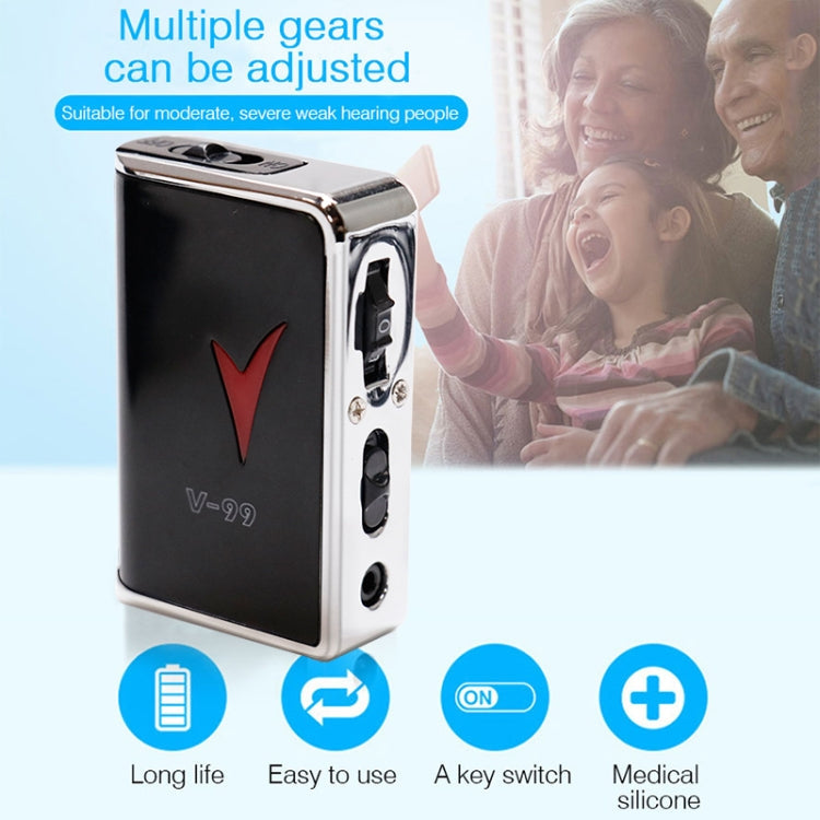 V99 Box Sound Amplifier Aid Hearing Aid Earphone My Store