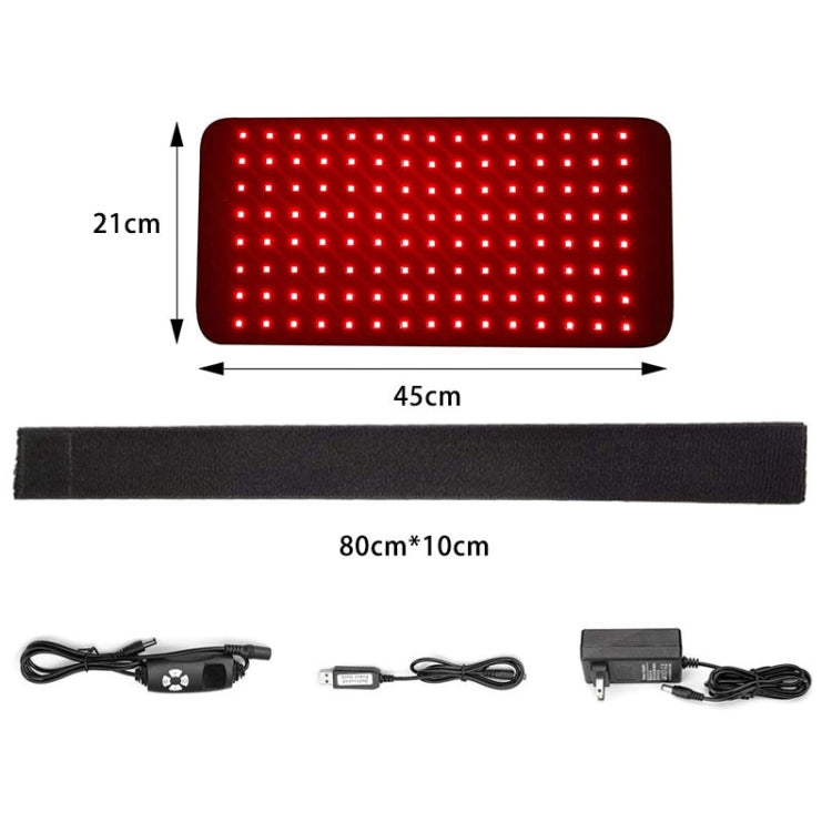 120 LEDs Red Light + Infrared Light Therapy Belt For Back Shoulder Waist Pain Relief