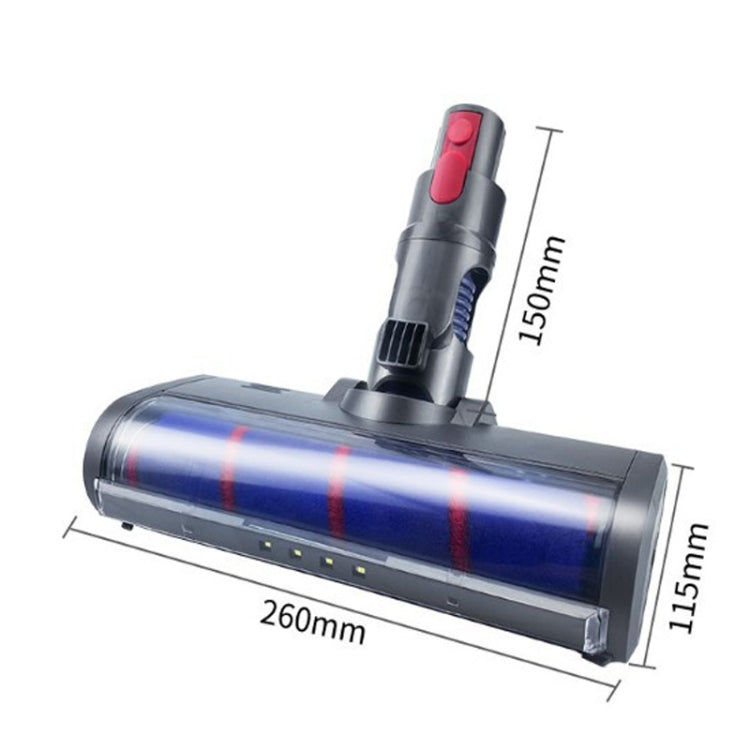 Vacuum Cleaner Soft Fleece Floor Brush With Dust Display LED Lamp Reluova