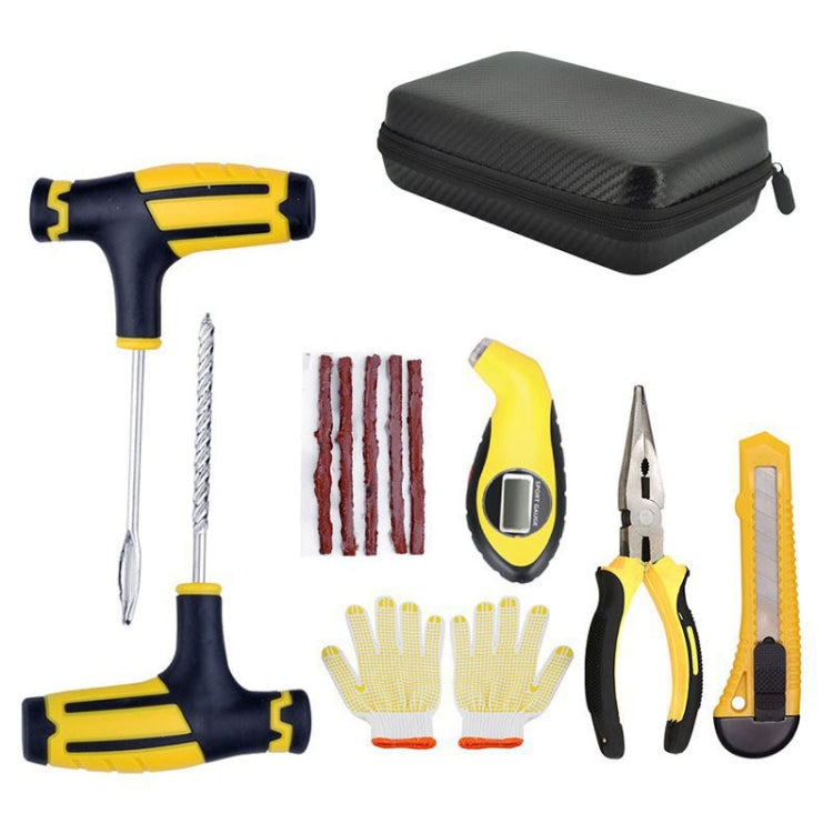 Automotive Vacuum Tire Repair Tool Car Tire Patching Instrument Set