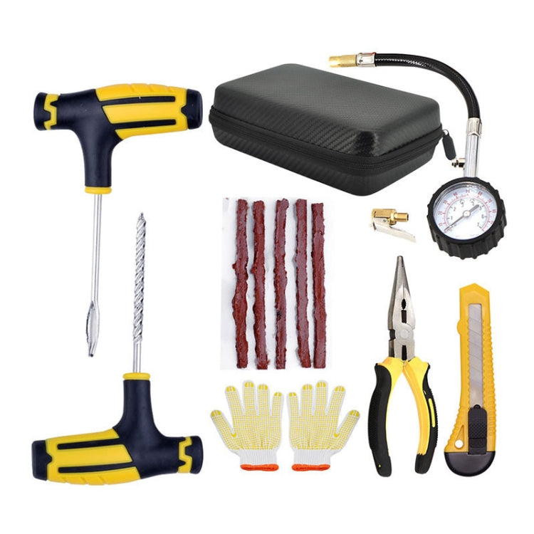 Automotive Vacuum Tire Repair Tool Car Tire Patching Instrument Set