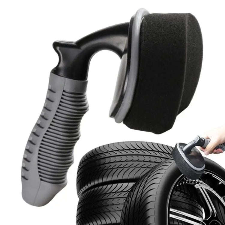 Durable Car Tire Waxing Curved Sponge Brush ÎҵÄÉ̵ê