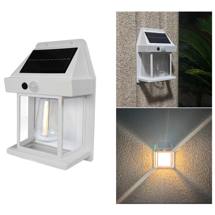 Solar Outdoor Tungsten Wall Light 3 Modes Body Sensing Waterproof Garden Villa Night Light My Store