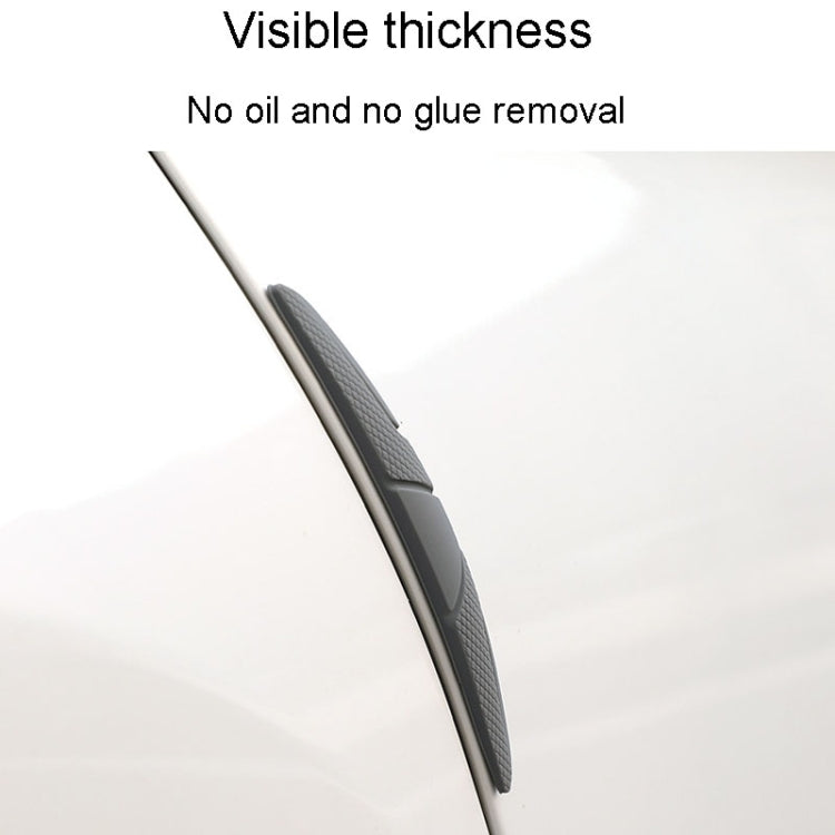 Car Door Anti-Collision Silicone Strip Bumper Mirror Thickening Decorative Stickers ÎҵÄÉ̵ê