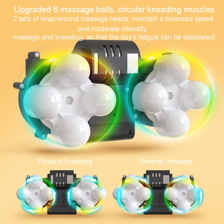 Waist And Back Massager Lumbar Vertebra Car Neck Massage Pillow