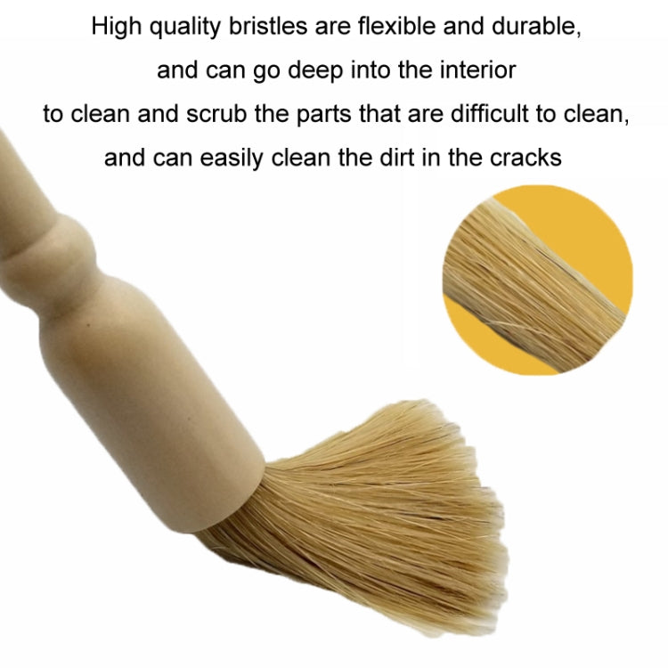 Car Interior Round Wooden Handle Air Vent Cleaning Brush ÎҵÄÉ̵ê