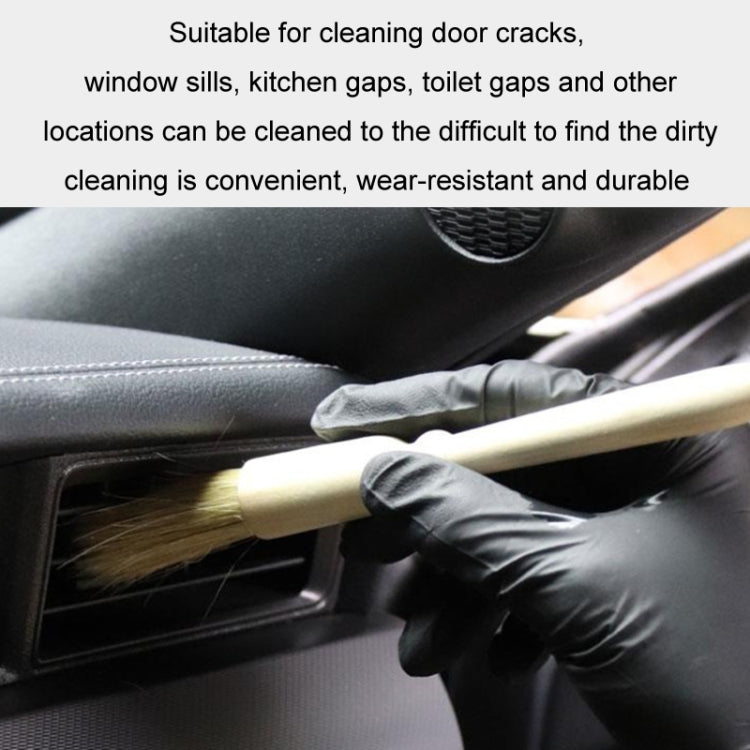 Car Interior Round Wooden Handle Air Vent Cleaning Brush ÎҵÄÉ̵ê