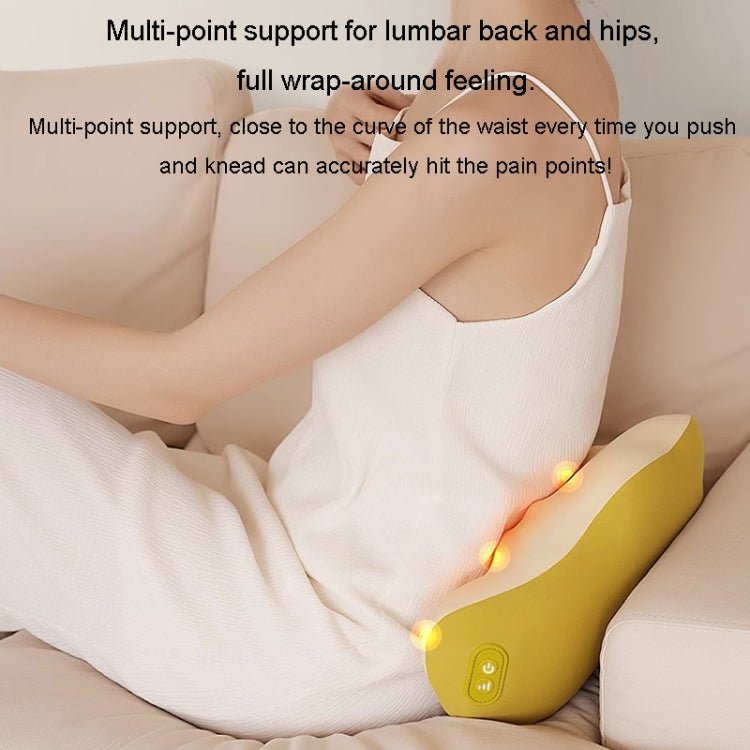 Multi-Function Lumbar Massager Car Cervical Hot Waist Massage Pillow