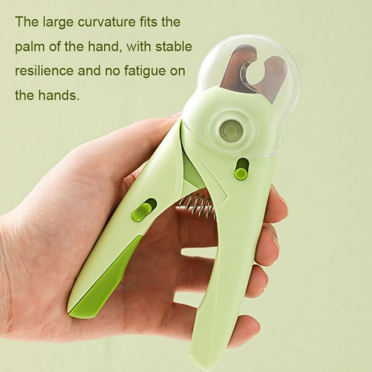 LED Pet Nail Clippers Dog and Cat Nail Clippers with Nail Polisher - Reluova