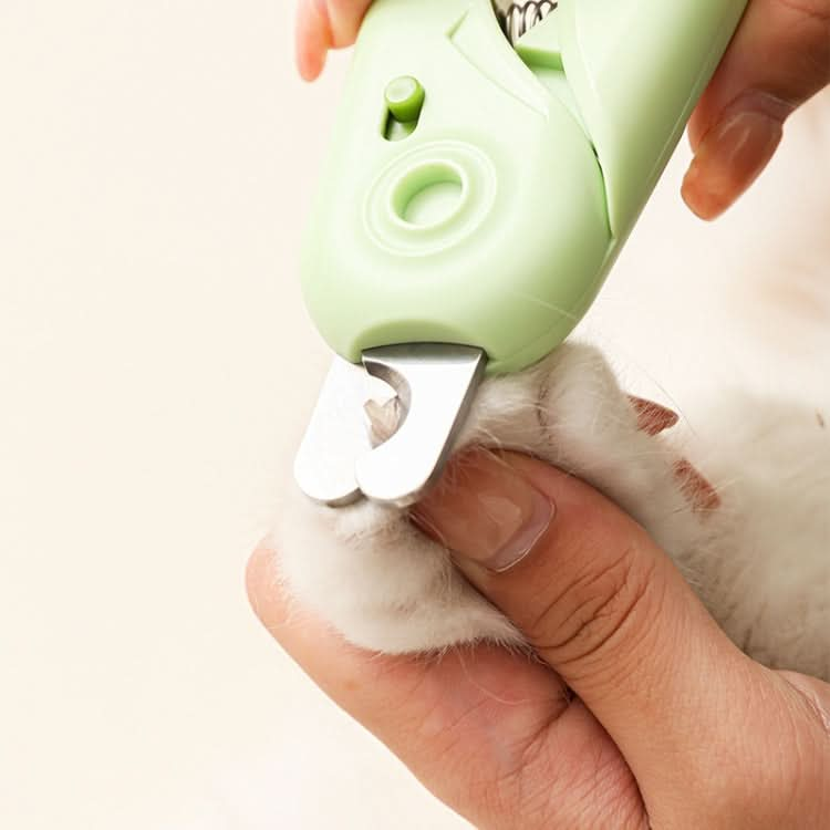 LED Pet Nail Clippers Dog and Cat Nail Clippers with Nail Polisher - Reluova