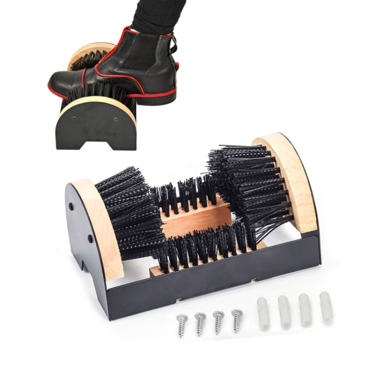 Nylon Silk Boot Brush Outdoor Shoe Cleaner & Scraper Brush