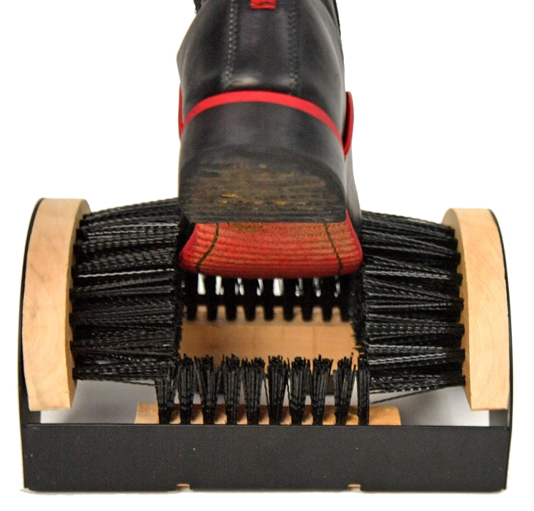 Nylon Silk Boot Brush Outdoor Shoe Cleaner & Scraper Brush