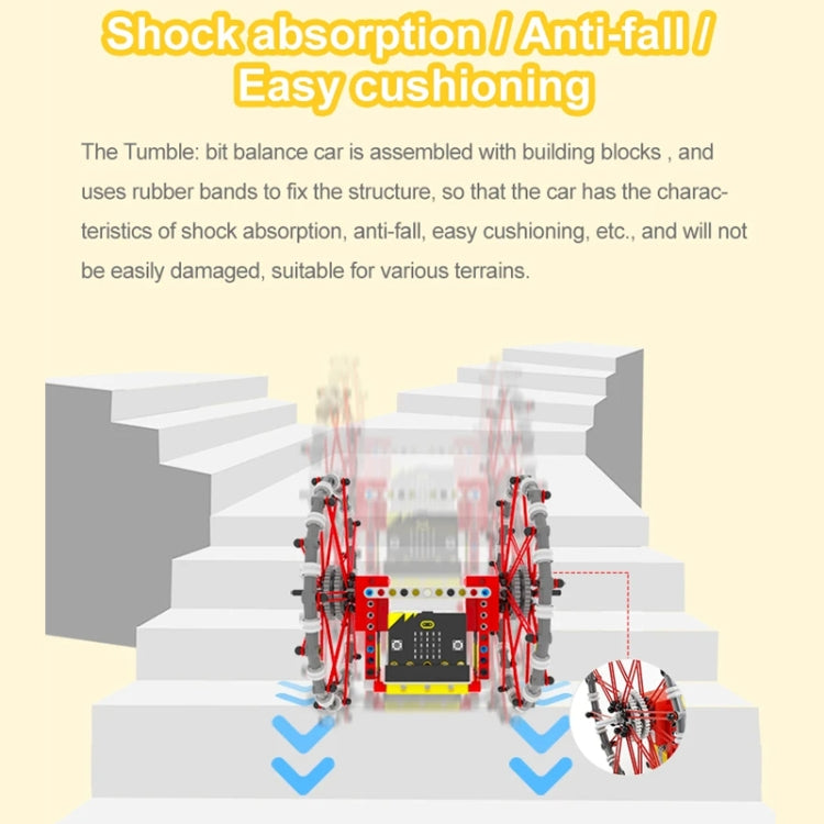 Yahboom Micro: Bit Self-Balancing Block Building Programmable APP Control Robot Kit