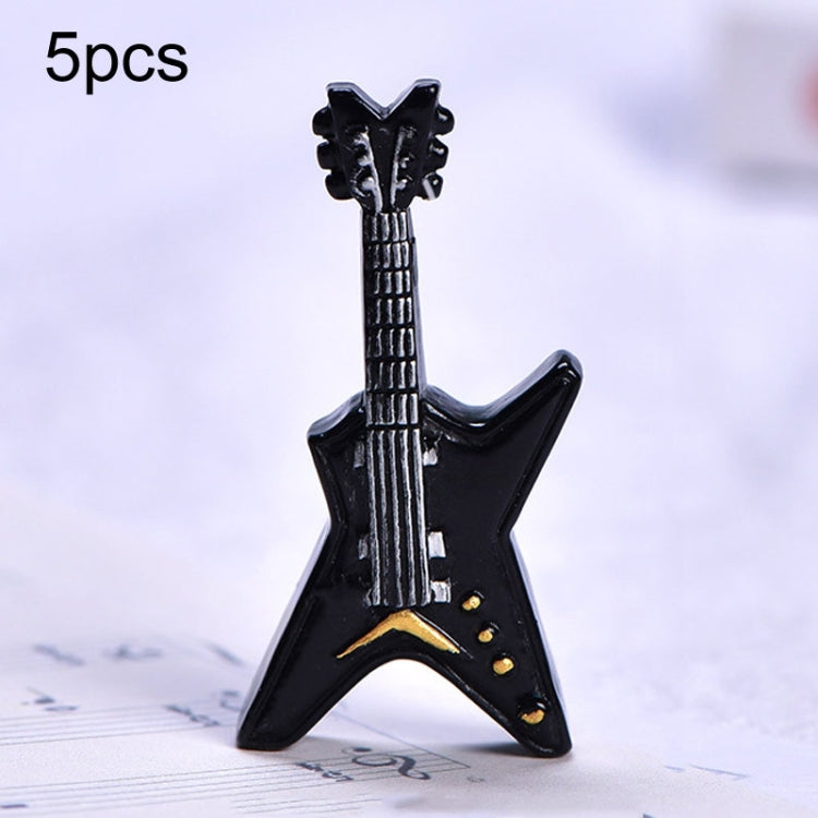 5pcs Micro Landscape Simulation Musical Instrument Resin Ornament Miniature Desktop Decoration My Store