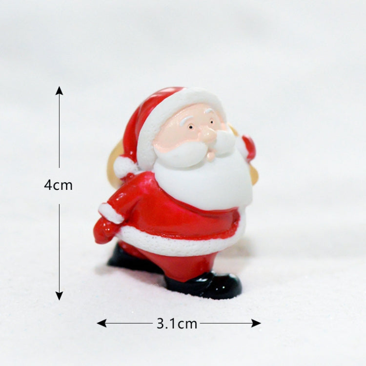 5pcs Christmas Decoration Accessories Micro Landscape Christmas Gift Resin Small Ornament My Store