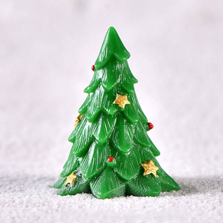 5pcs Christmas Decoration Accessories Micro Landscape Christmas Gift Resin Small Ornament My Store