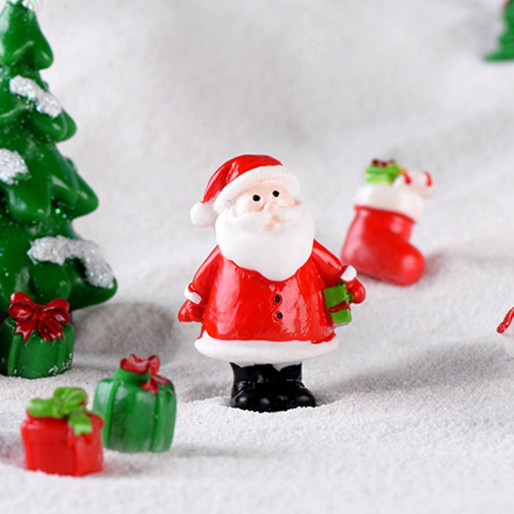 5pcs Christmas Decoration Accessories Micro Landscape Christmas Gift Resin Small Ornament My Store