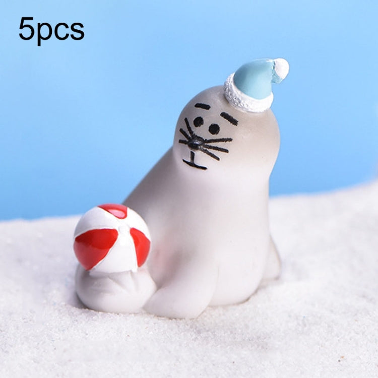 5pcs Christmas Cute Micro Landscape DIY Bonsai Decoration Snowscape Ornament My Store