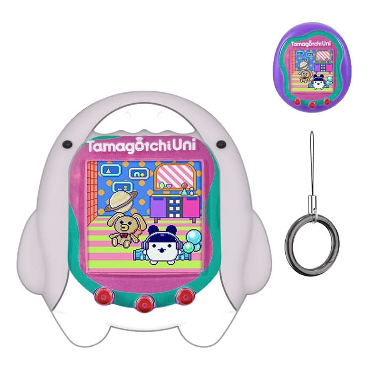 For Tamagotchi Uni (2023) Cartoon Shark Electronic Pet Game Console Silicone Protective Cover Reluova