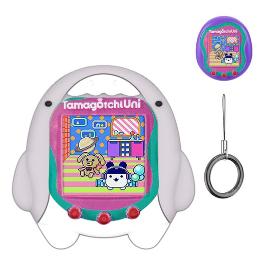 For Tamagotchi Uni (2023) Cartoon Shark Electronic Pet Game Console Silicone Protective Cover