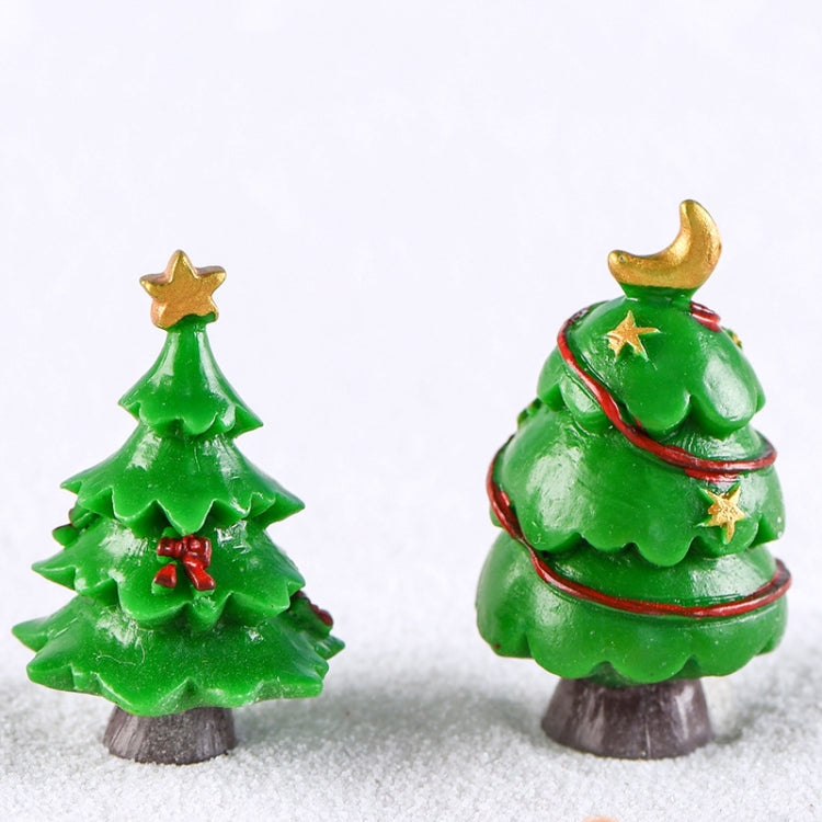 5pcs Simulation Christmas Tree Decoration Christmas Gifts Micro Landscape Snow Ornament My Store