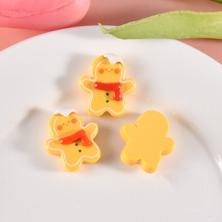 10pcs Christmas Mobile Phone Case Refrigerator Magnet Resin Accessories DIY Material