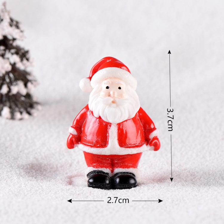 4pcs Christmas Micro Landscape Decorations Resin Craft Gifts Home Decoration Ornaments My Store