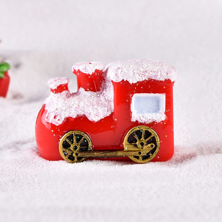 4pcs Christmas Micro Landscape Decorations Resin Craft Gifts Home Decoration Ornaments My Store