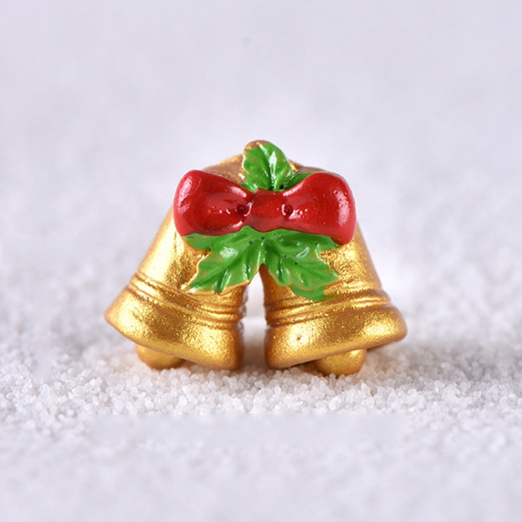 4pcs Christmas Micro Landscape Decorations Resin Craft Gifts Home Decoration Ornaments