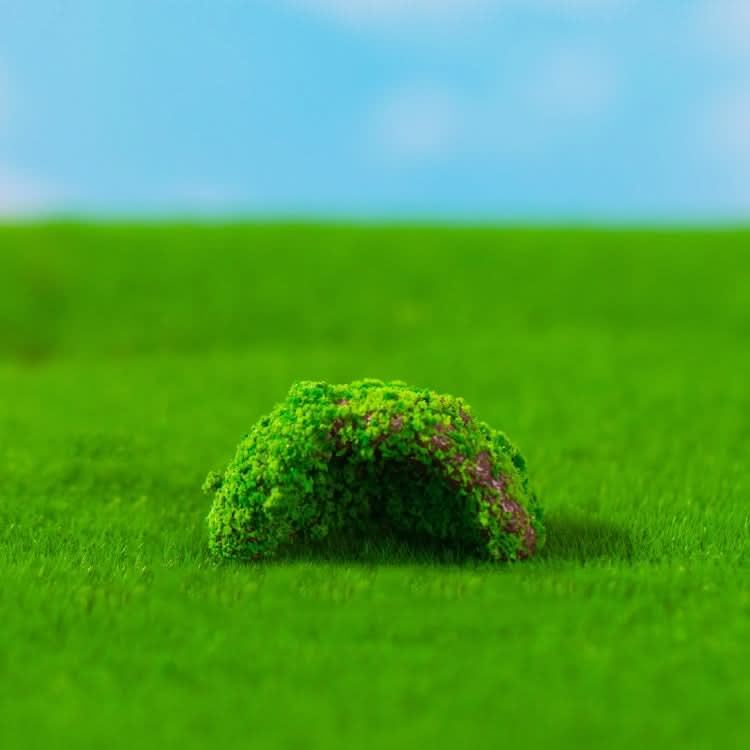 5pcs Micro-Landscape Simulated Green Trees Flowers DIY Gardening Ecological Ornaments, Style: No. 9 Tree Hole-Reluova