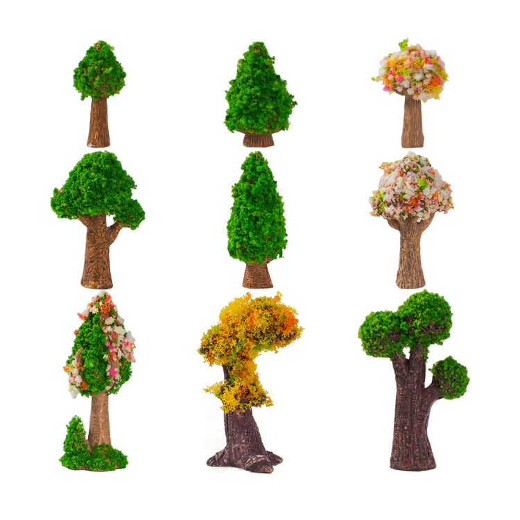 5pcs Micro-Landscape Simulated Green Trees Flowers DIY Gardening Ecological Ornaments My Store