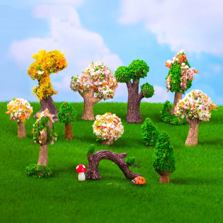 5pcs Micro-Landscape Simulated Green Trees Flowers DIY Gardening Ecological Ornaments My Store