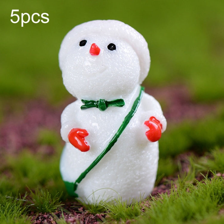 5pcs Christmas Decorations Resin Crafts Gifts Home Decorations Small Ornaments My Store