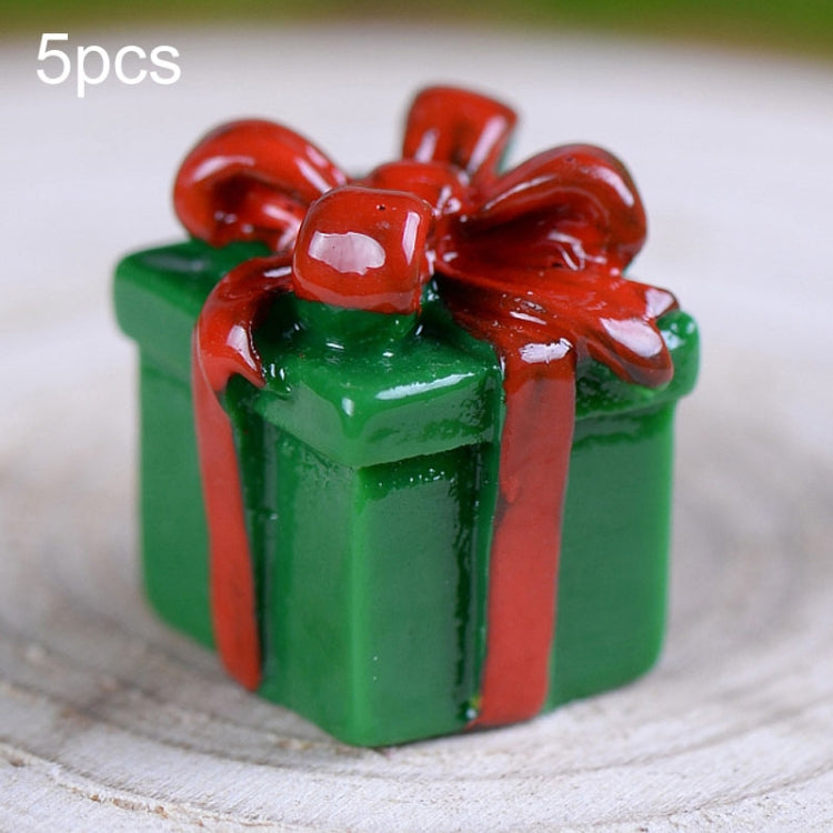 5pcs Christmas Decorations Resin Crafts Gifts Home Decorations Small Ornaments My Store