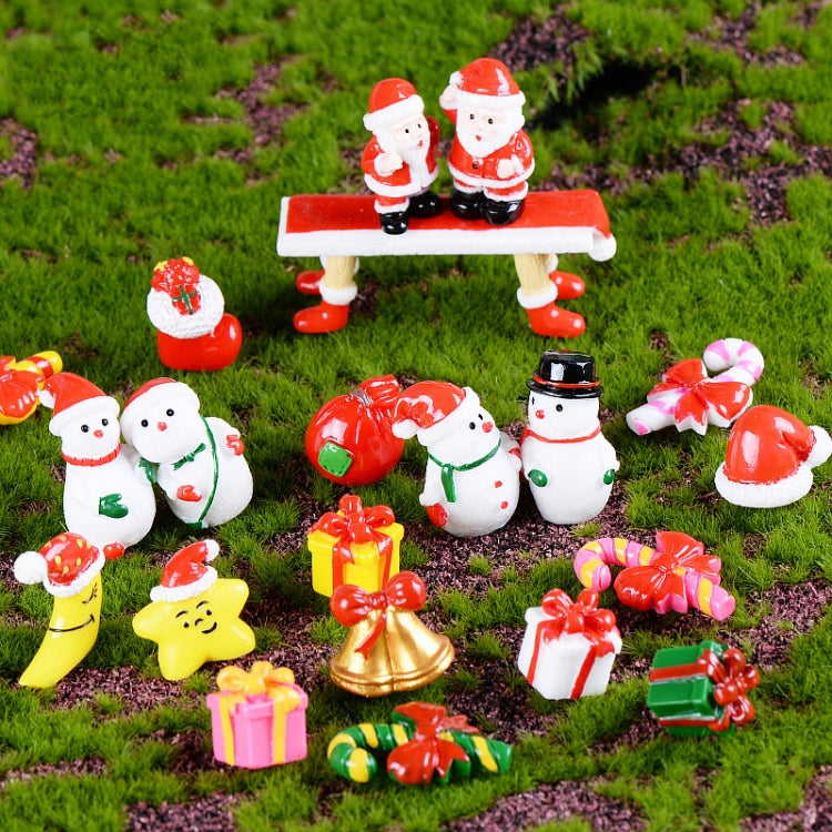 5pcs Christmas Decorations Resin Crafts Gifts Home Decorations Small Ornaments My Store