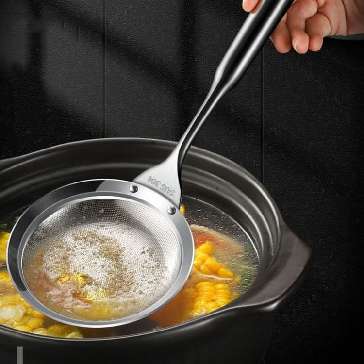 Kacheeg 304 Stainless Steel Soymilk Spoon Kitchen Oil Filter Ladle Reluova