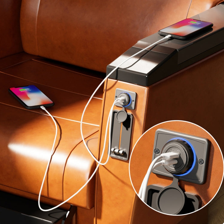 Car Ship Modified Waterproof USB Socket Charger ÎҵÄÉ̵ê