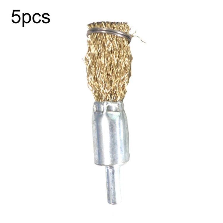 5pcs Wire Brush Industrial Grade Stainless Steel Rust Removal Wire Brush-Reluova