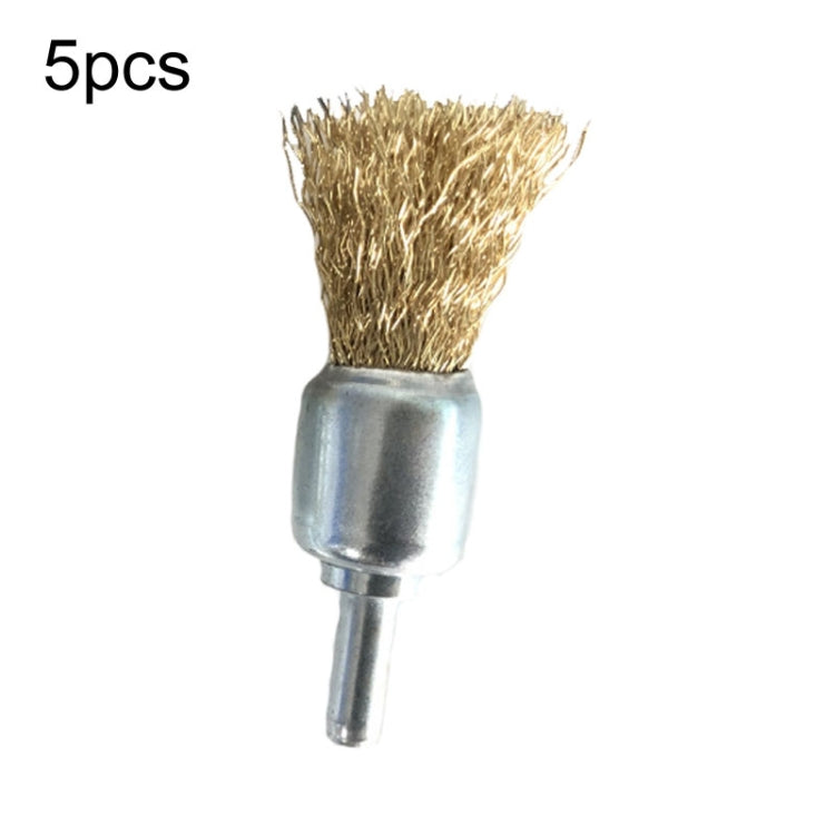 5pcs Wire Brush Industrial Grade Stainless Steel Rust Removal Wire Brush-Reluova